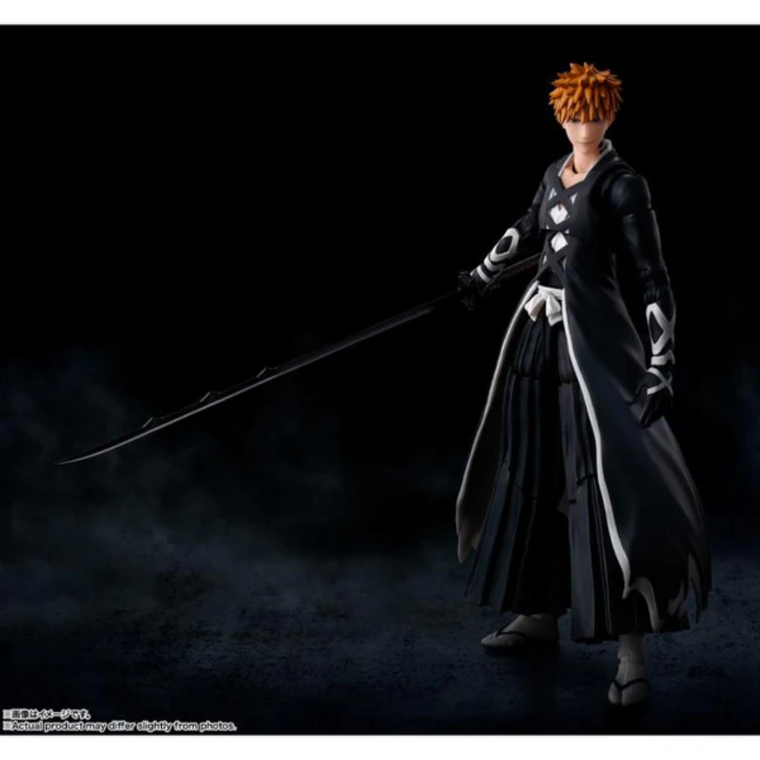 POS - S.H.FIGUARTS BLEACH - ICHIGO KUROSAKI (TENSAZANGETSU) - Good Toys