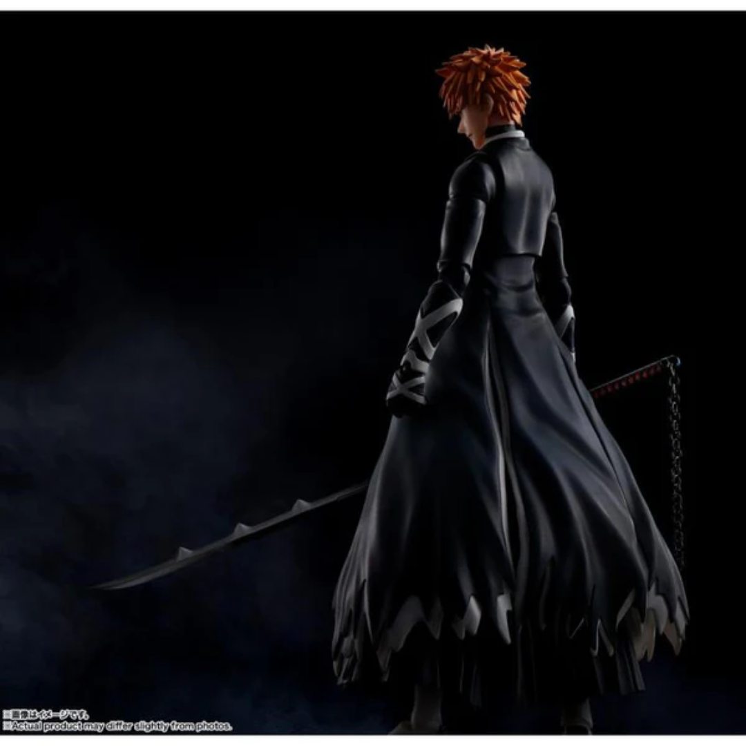 POS - S.H.FIGUARTS BLEACH - ICHIGO KUROSAKI (TENSAZANGETSU) - Good Toys