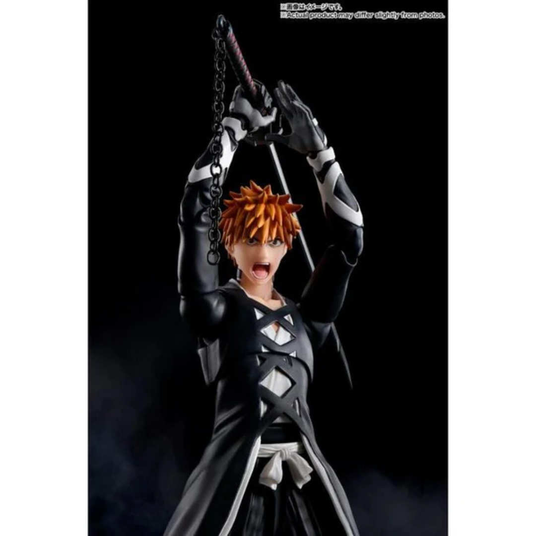 POS - S.H.FIGUARTS BLEACH - ICHIGO KUROSAKI (TENSAZANGETSU) - Good Toys