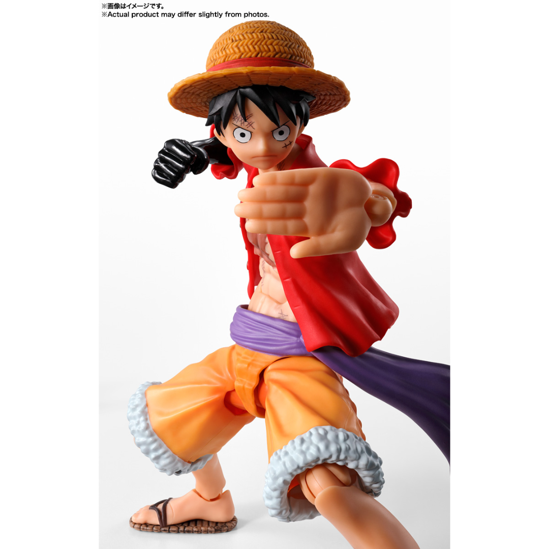 S.H.FIGUARTS ONE PIECE - MONKEY.D.LUFFY (ATTACK ON ONIGASHIMA) -ONE PIECE BASE SHOP LIMITED VER.-