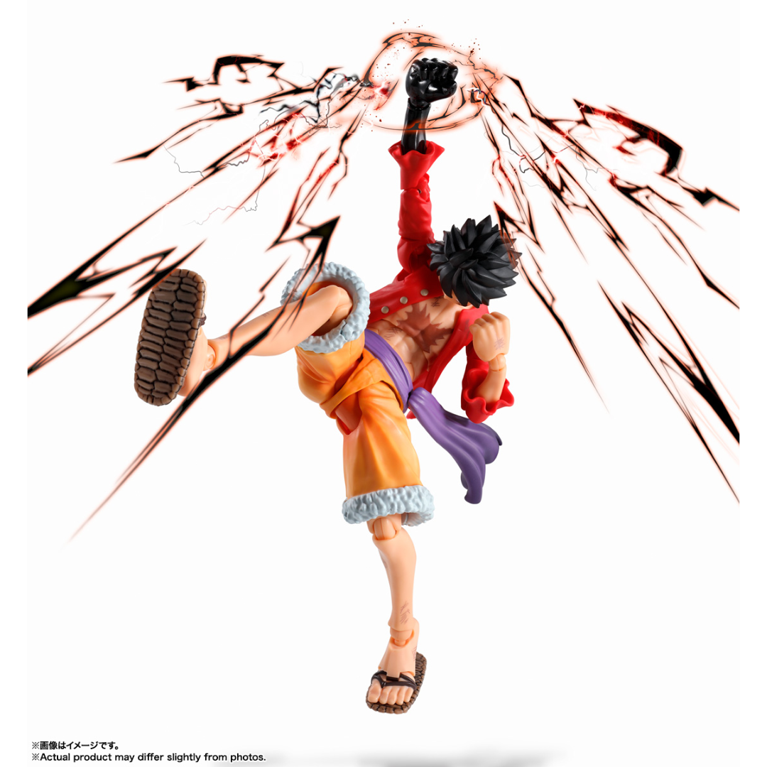 S.H.FIGUARTS ONE PIECE - MONKEY.D.LUFFY (ATTACK ON ONIGASHIMA) -ONE PIECE BASE SHOP LIMITED VER.-