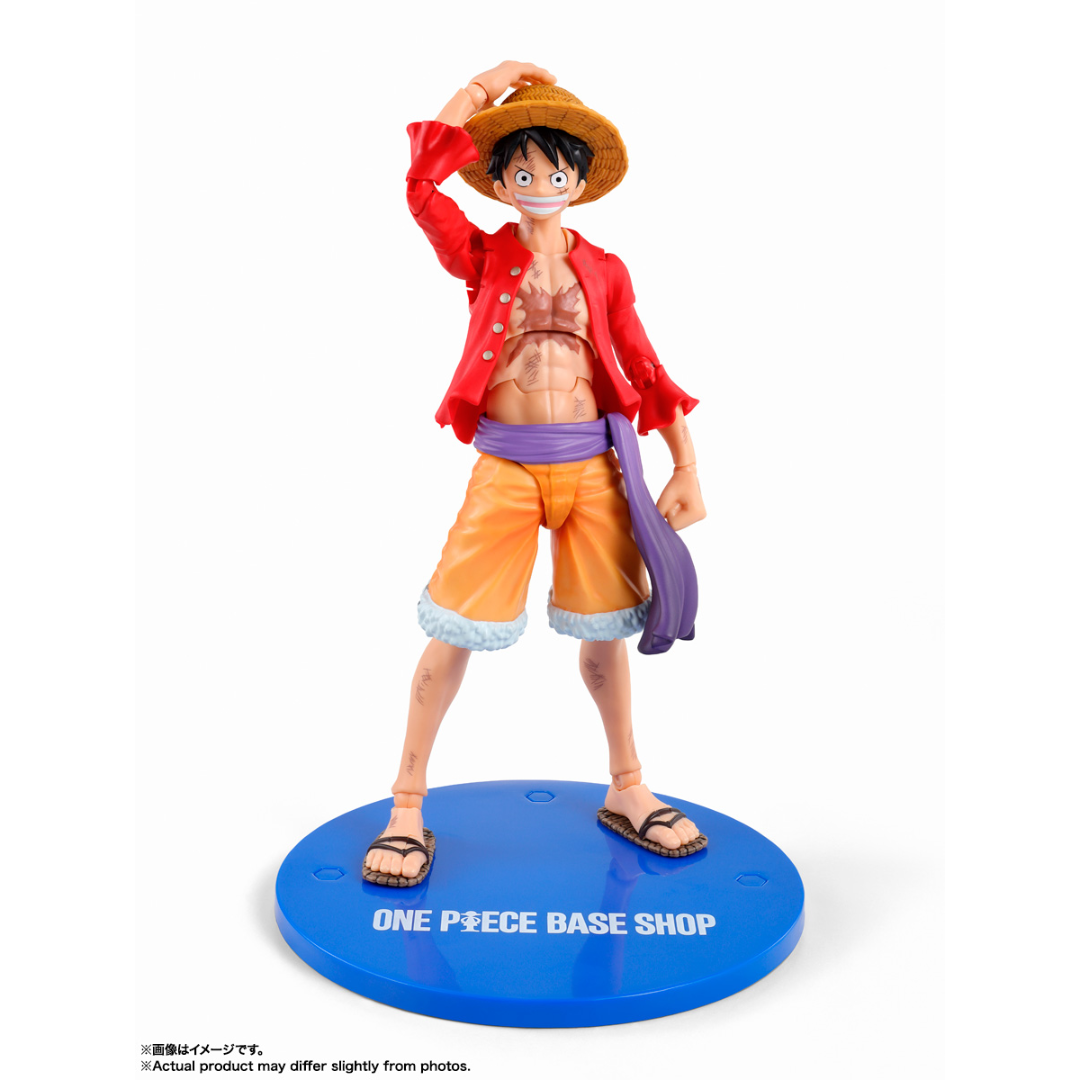 S.H.FIGUARTS ONE PIECE - MONKEY.D.LUFFY (ATTACK ON ONIGASHIMA) -ONE PIECE BASE SHOP LIMITED VER.-