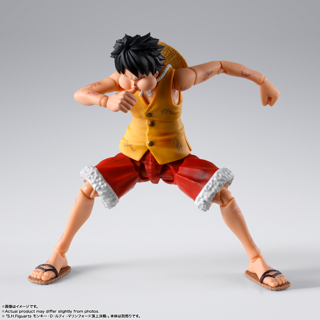 S.H.FIGUARTS ONE PIECE - MONKEY.D.LUFFY GEAR 3 OPTION PARTS SET (MARINEFORD) - Good Toys