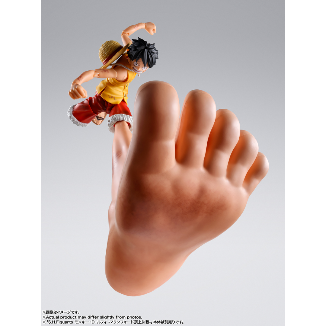 S.H.FIGUARTS ONE PIECE - MONKEY.D.LUFFY GEAR 3 OPTION PARTS SET (MARINEFORD) - Good Toys