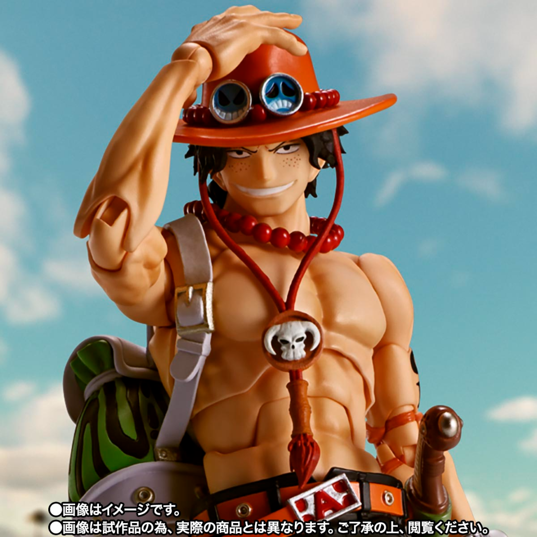 S.H.FIGUARTS ONE PIECE - PORTGAS.D.ACE (FIRE FIST)