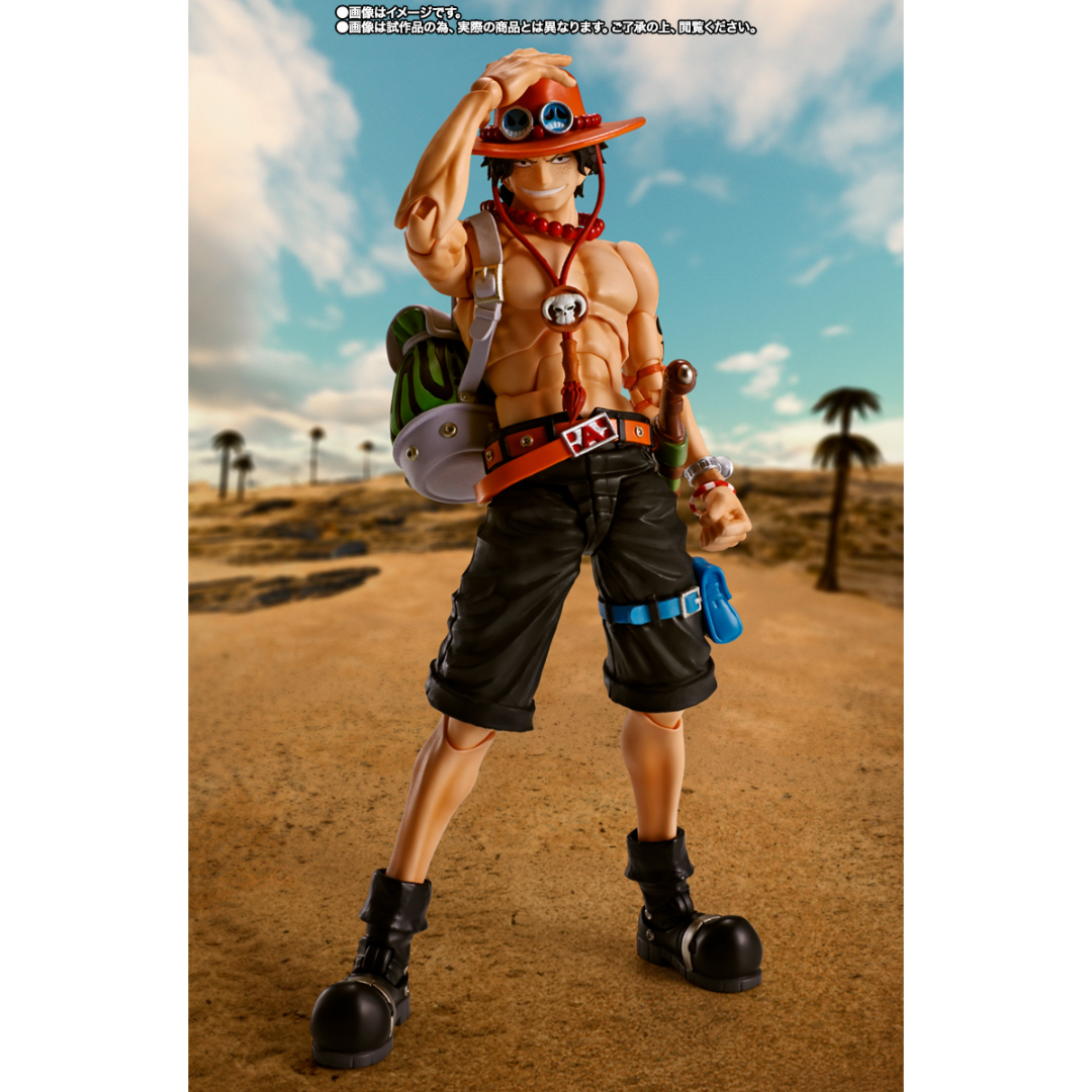 S.H.FIGUARTS ONE PIECE - PORTGAS.D.ACE (FIRE FIST)