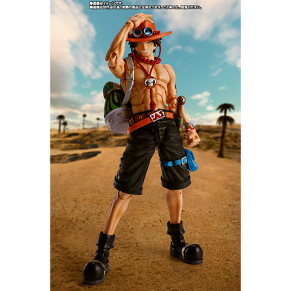 S.H.FIGUARTS ONE PIECE - PORTGAS.D.ACE (FIRE FIST)