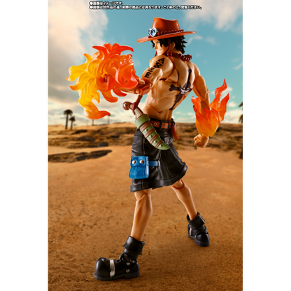 S.H.FIGUARTS ONE PIECE - PORTGAS.D.ACE (FIRE FIST)