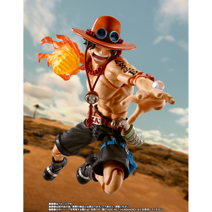S.H.FIGUARTS ONE PIECE - PORTGAS.D.ACE (FIRE FIST)