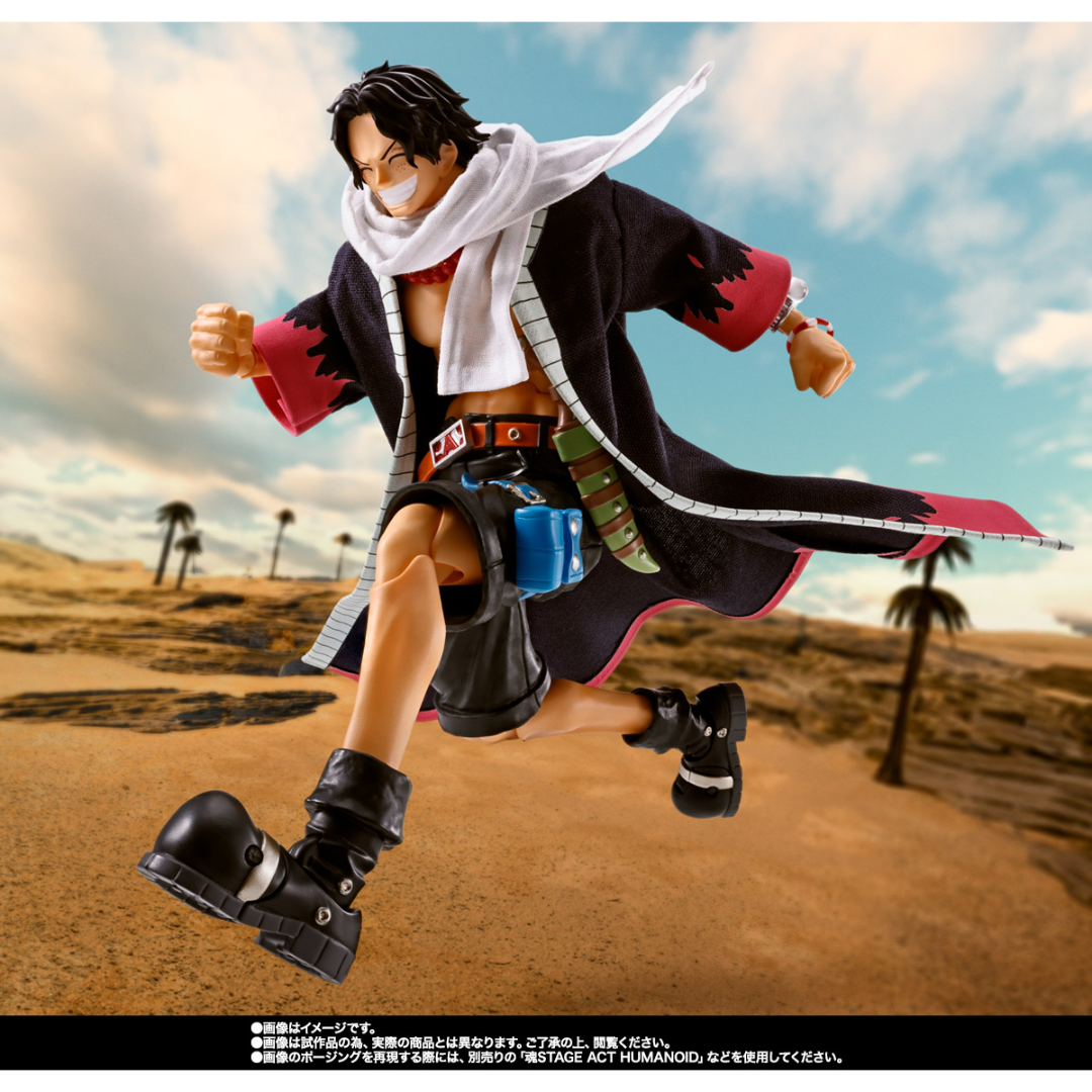 S.H.FIGUARTS ONE PIECE - PORTGAS.D.ACE (FIRE FIST)