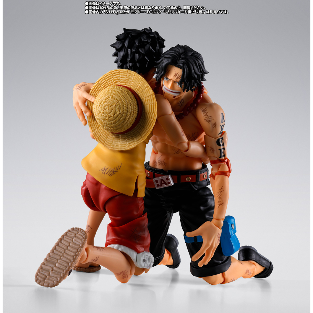 S.H.FIGUARTS ONE PIECE - PORTGAS.D.ACE (MARINEFORD) - Good Toys