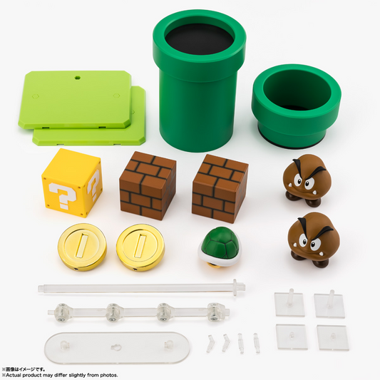 S.H.FIGUARTS - SUPER MARIO PLAYSET (SUPER MARIO)