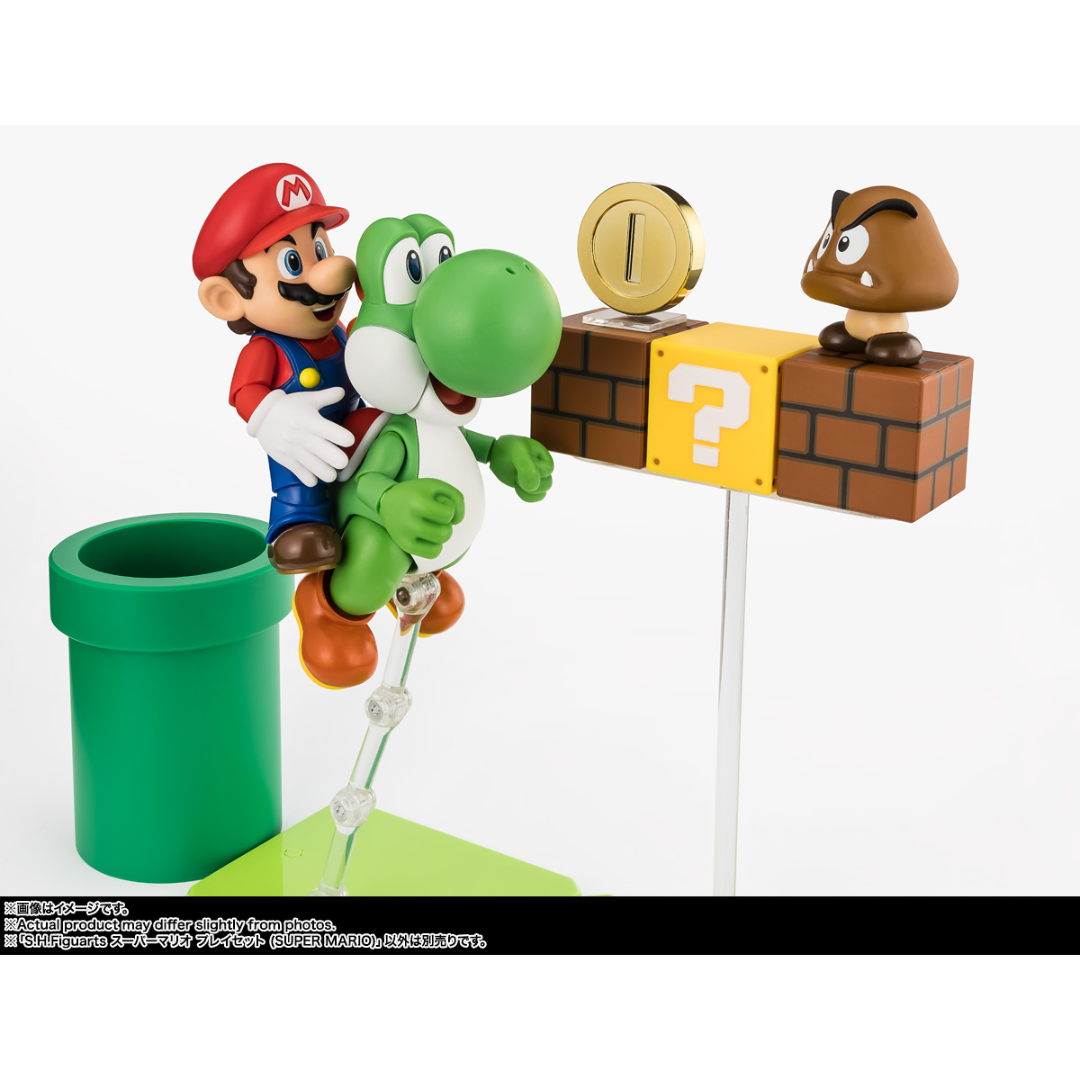 S.H.FIGUARTS - SUPER MARIO PLAYSET (SUPER MARIO) - Good Toys