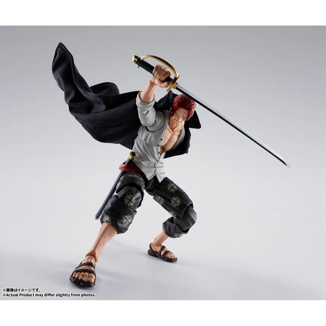 S.H.FIGUARTS ONE PIECE - SHANKS (MARINEFORD)