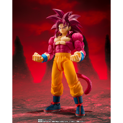 S.H.FIGUARTS DRAGON BALL - SUPER SAIYAN 4 SON GOKU (DAIMA) - Good Toys