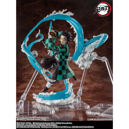 S.H.FIGUARTS DEMON SLAYER - TANJIRO KAMADO AND GIYU TOMIOKA WATER BREATHING EFFECT SET