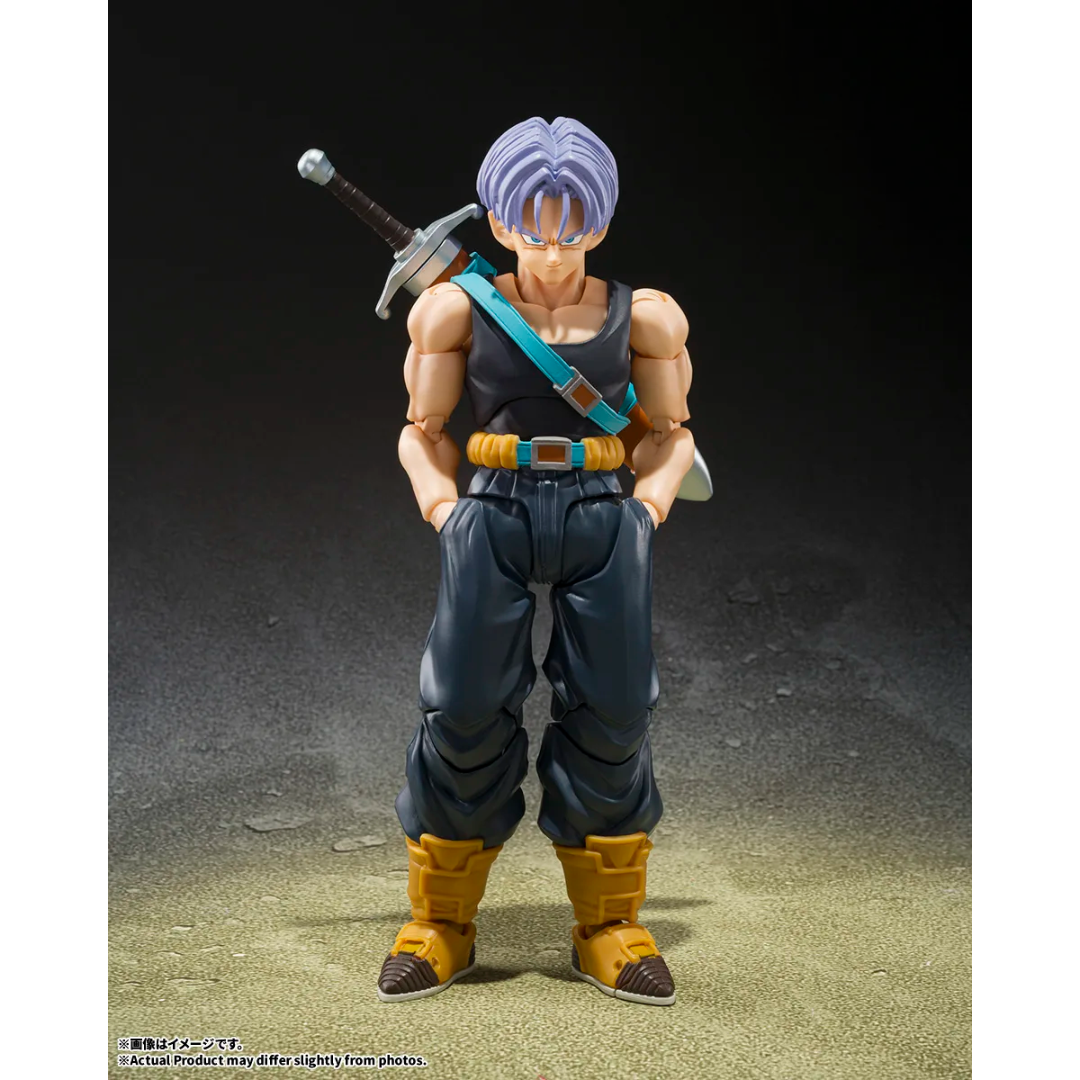 S.H.FIGUARTS DRAGON BALL - TRUNKS (Z-FIGHTERS) (FIRST-EDITION LIMITED VERSION WITH Z-FIGHTERS GROUP BASE VER.B LIMITED EDITION)