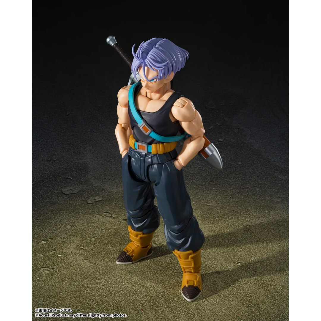 S.H.FIGUARTS DRAGON BALL - TRUNKS (Z-FIGHTERS) (FIRST-EDITION LIMITED VERSION WITH Z-FIGHTERS GROUP BASE VER.B LIMITED EDITION)
