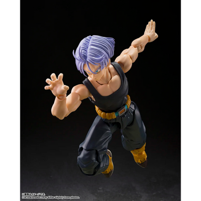 S.H.FIGUARTS DRAGON BALL - TRUNKS (Z-FIGHTERS) (FIRST-EDITION LIMITED VERSION WITH Z-FIGHTERS GROUP BASE VER.B LIMITED EDITION)