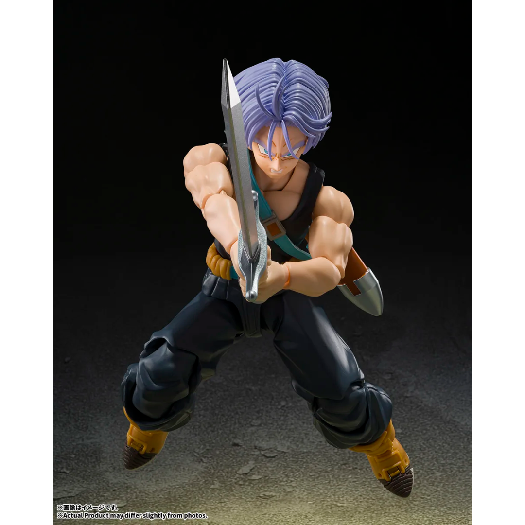 S.H.FIGUARTS DRAGON BALL - TRUNKS (Z-FIGHTERS) (FIRST-EDITION LIMITED VERSION WITH Z-FIGHTERS GROUP BASE VER.B LIMITED EDITION)