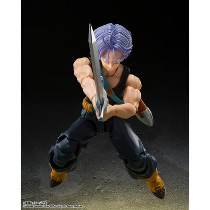 S.H.FIGUARTS DRAGON BALL - TRUNKS (Z-FIGHTERS) (FIRST-EDITION LIMITED VERSION WITH Z-FIGHTERS GROUP BASE VER.B LIMITED EDITION)