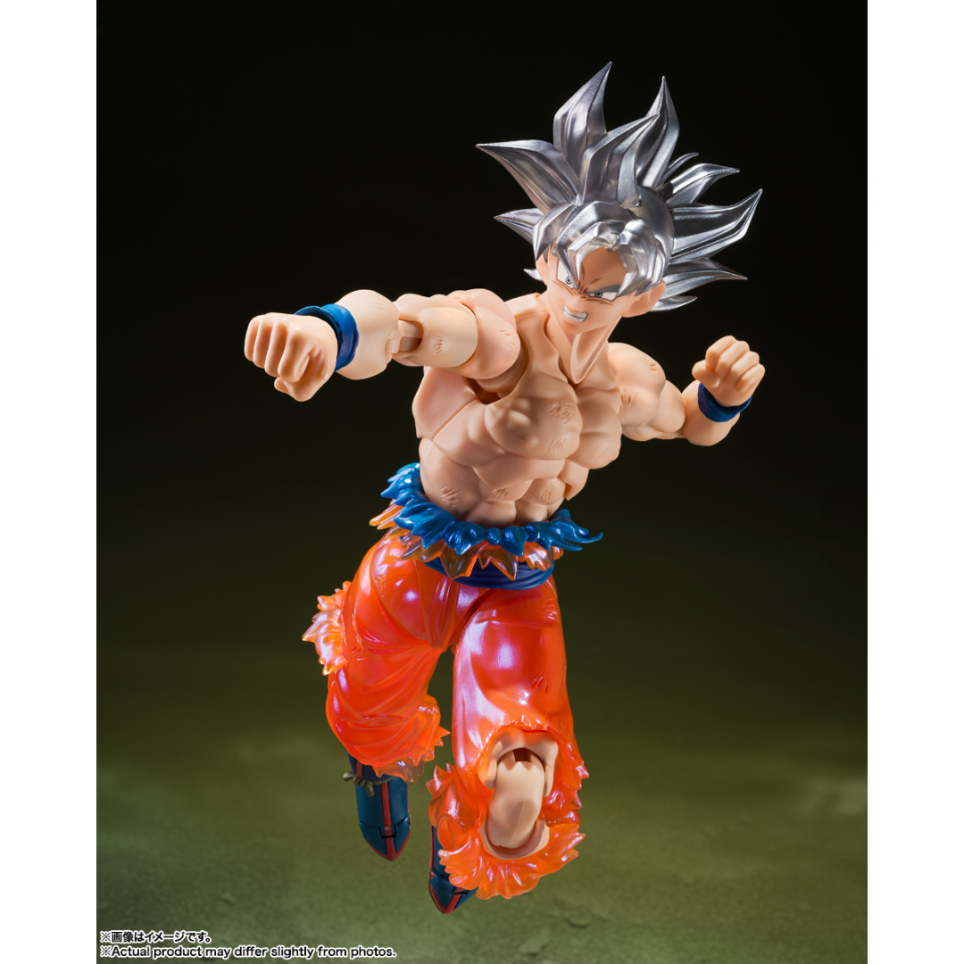 S.H.FIGUARTS DRAGON BALL SUPER - SON GOKU (ULTRA INSTINCT - BREAKING THROUGH THE LIMITS!) - Good Toys