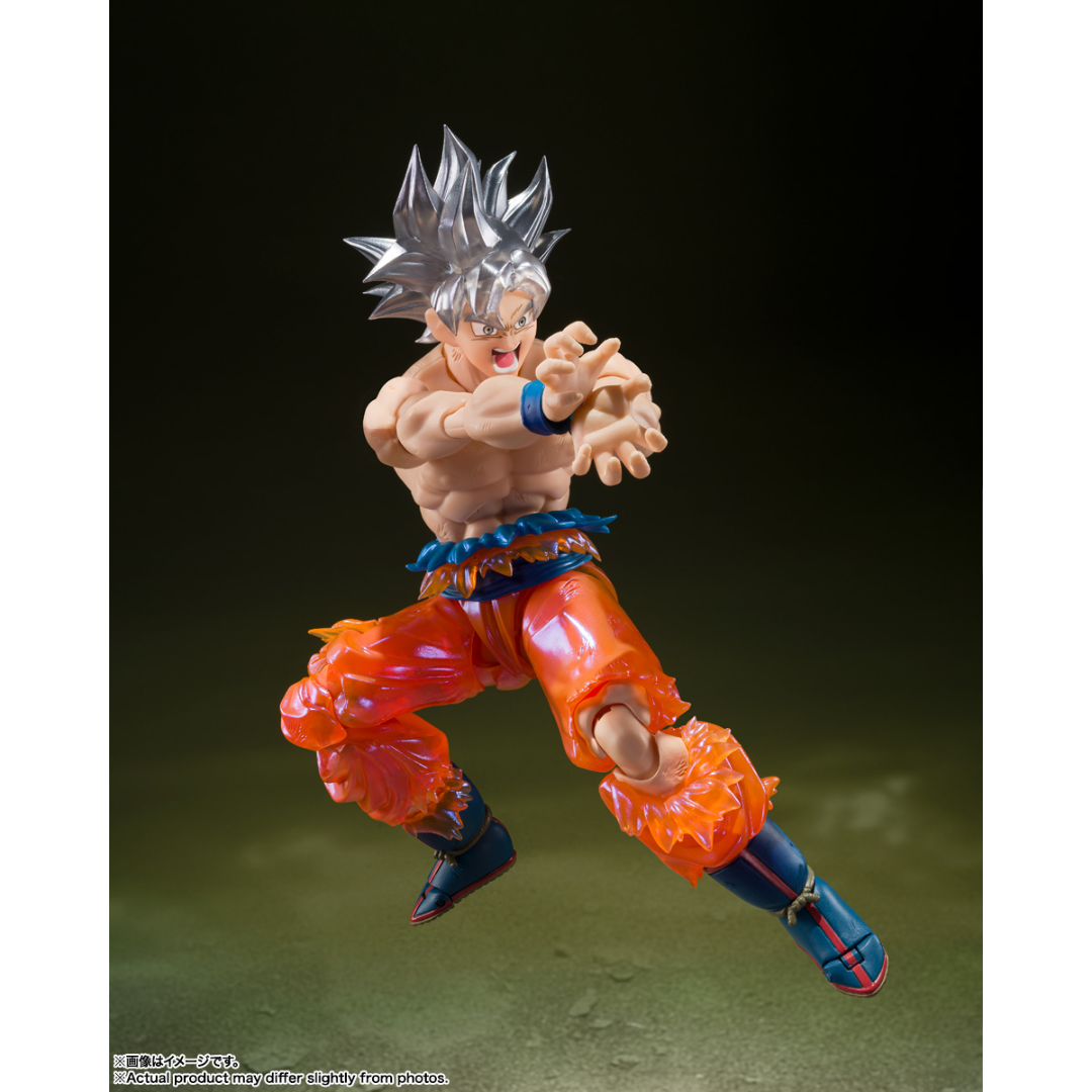 S.H.FIGUARTS DRAGON BALL SUPER - SON GOKU (ULTRA INSTINCT - BREAKING THROUGH THE LIMITS!) - Good Toys