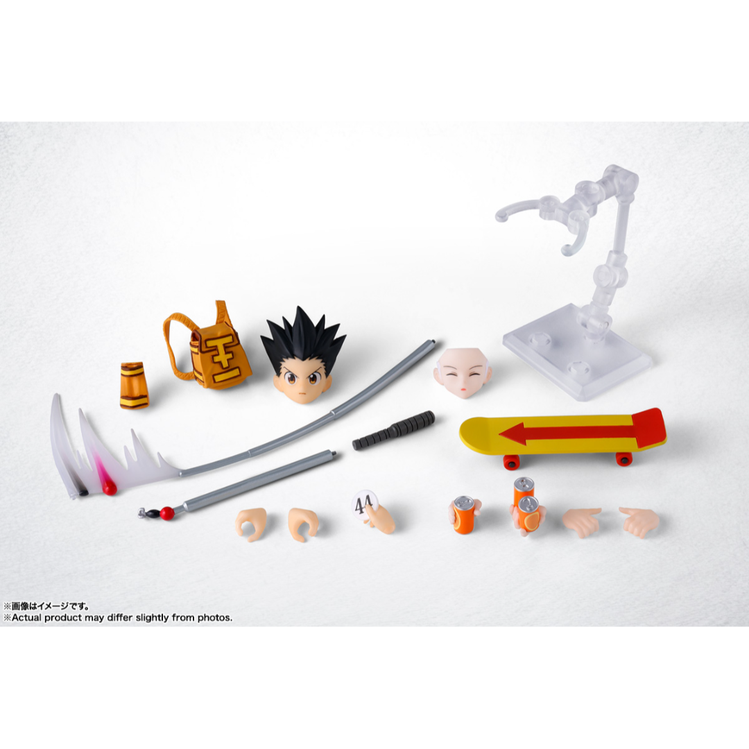 S.H.FIGUARTS HUNTER X HUNTER - GON & KILLUA THE HUNTER EXAM OPTION PART SET - Good Toys