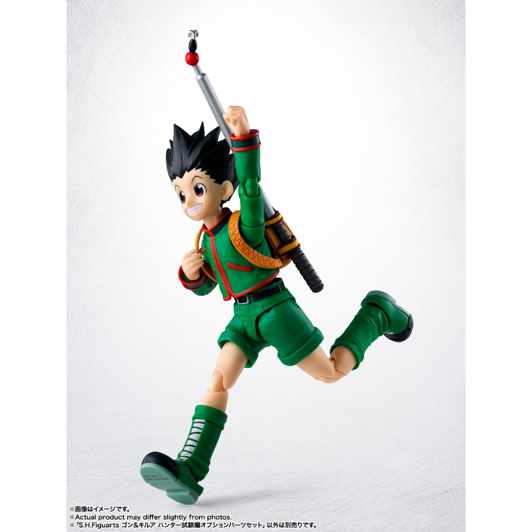 S.H.FIGUARTS HUNTER X HUNTER - GON & KILLUA THE HUNTER EXAM OPTION PART SET - Good Toys