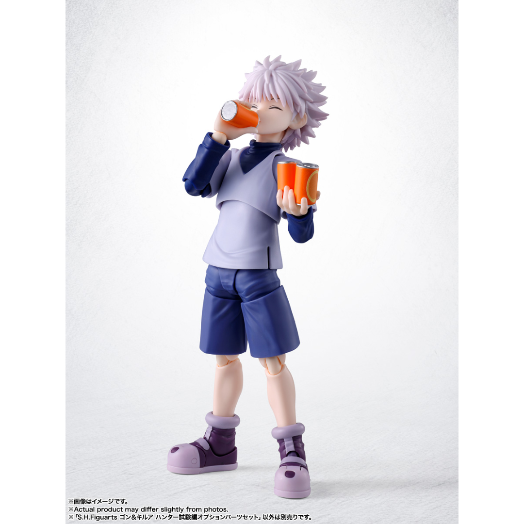S.H.FIGUARTS HUNTER X HUNTER - GON & KILLUA THE HUNTER EXAM OPTION PART SET - Good Toys