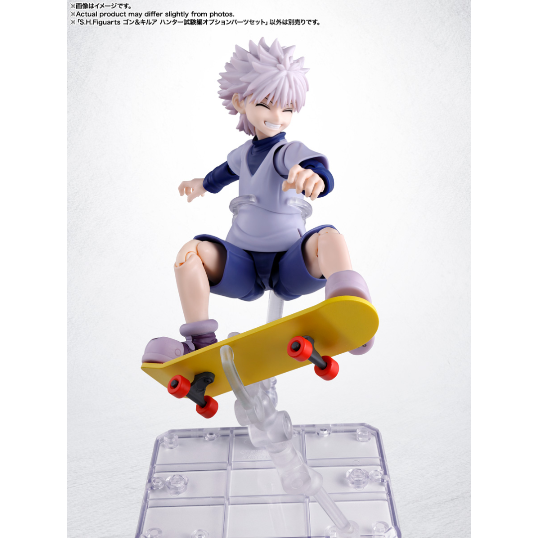 S.H.FIGUARTS HUNTER X HUNTER - GON & KILLUA THE HUNTER EXAM OPTION PART SET - Good Toys