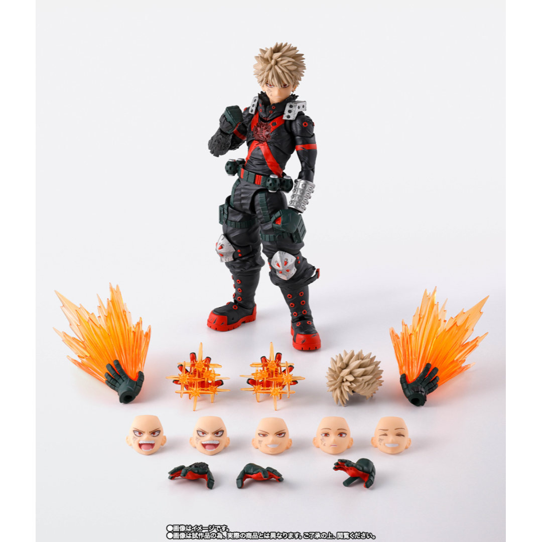 S.H.FIGUARTS MY HERO ACADEMIA - KATSUKI BAKUGO (THE BEGINNING)