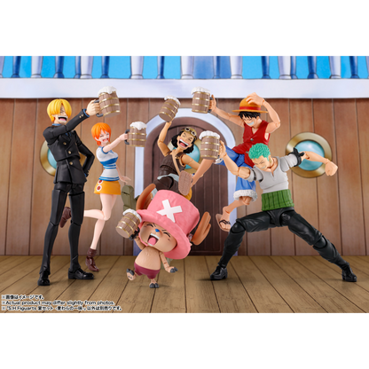 S.H.FIGUARTS ONE PIECE - PARTY SET (THE STRAW HAT CREW)