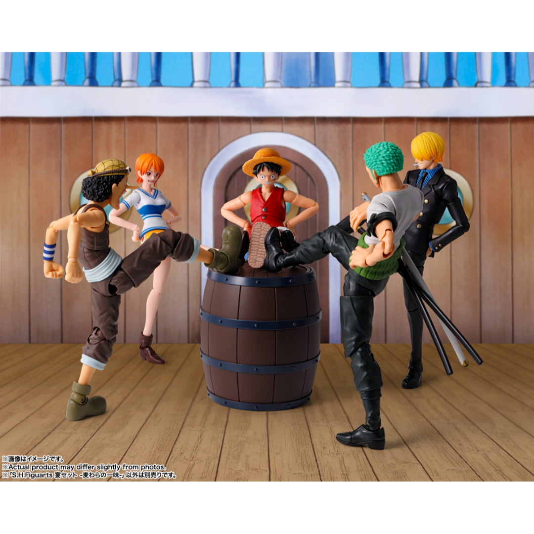 S.H.FIGUARTS ONE PIECE - PARTY SET (THE STRAW HAT CREW)