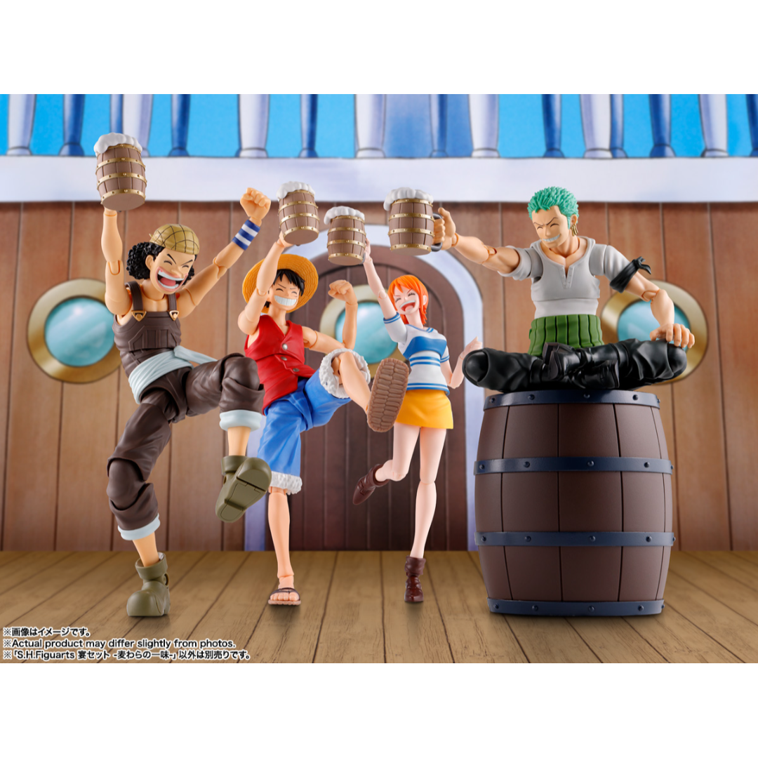 S.H.FIGUARTS ONE PIECE - PARTY SET (THE STRAW HAT CREW)