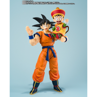 S.H.FIGUARTS DRAGON BALL - SON GOKU & SON GOHAN (Kid) & KINTOUN