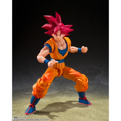 S.H.FIGUARTS DRAGON BALL Z - SUPER SAIYAN GOD SON GOKU (GOD AURA)