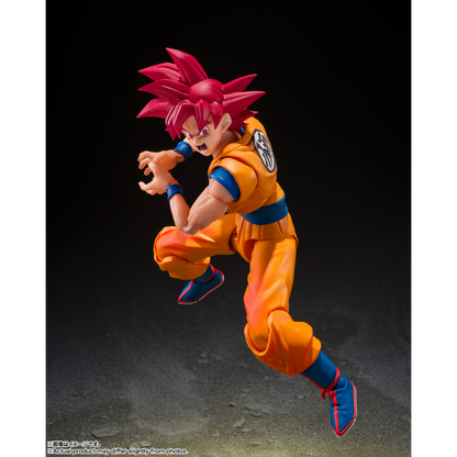 S.H.FIGUARTS DRAGON BALL Z - SUPER SAIYAN GOD SON GOKU (GOD AURA)