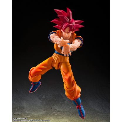 S.H.FIGUARTS DRAGON BALL Z - SUPER SAIYAN GOD SON GOKU (GOD AURA)