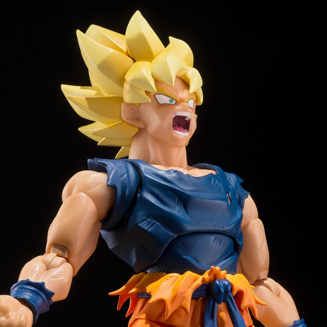 S.H.FIGUARTS DRAGON BALL - SUPER SAIYAN SON GOKU (FIGHTER OF RAGE) - Good Toys