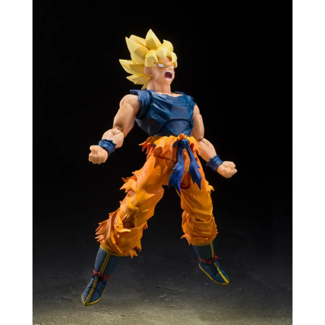 S.H.FIGUARTS DRAGON BALL - SUPER SAIYAN SON GOKU (FIGHTER OF RAGE) - Good Toys