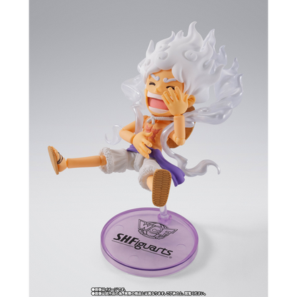 S.H.FIGUARTS WORLD COLLECTABLE FIGUARE x S.H.FIGUARES ONE PIECE - MONKEY.D.LUFFY (GEAR 5) - Good Toys