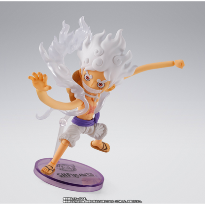 S.H.FIGUARTS WORLD COLLECTABLE FIGUARE x S.H.FIGUARES ONE PIECE - MONKEY.D.LUFFY (GEAR 5) - Good Toys