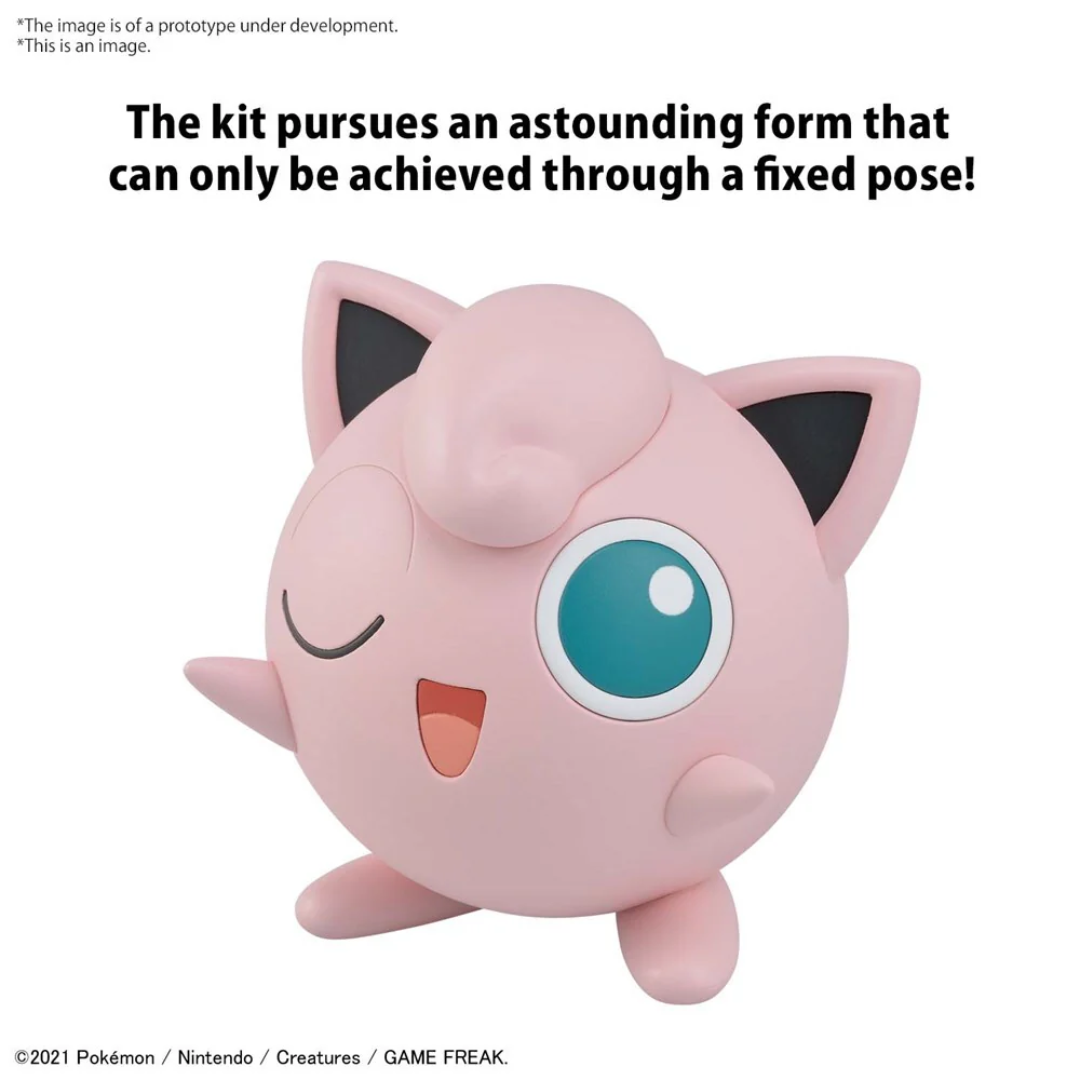 POKEMON MODEL KIT QUICK - 09 JIGGLYPUFF - Good Toys