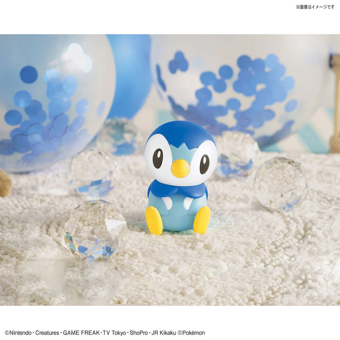 POKEMON MODEL KIT QUICK - 06 PIPLUP - Good Toys