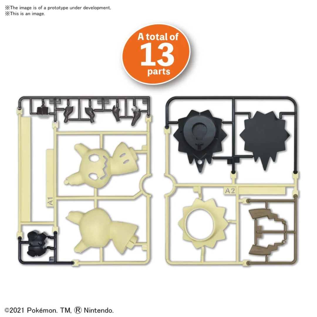 POKEMON MODEL KIT QUICK - 08 MIMIKYU - Good Toys