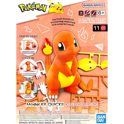POKEMON MODEL KIT QUICK - 11 CHARMANDER - Good Toys