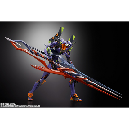 METAL BUILD EVANGELION - EVA-01 TEST TYPE 30th WITH THE SPEAR OF GAIUS - Good Toys