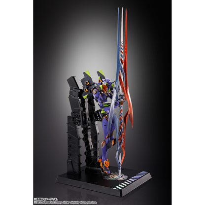 METAL BUILD EVANGELION - EVA-01 TEST TYPE 30th WITH THE SPEAR OF GAIUS - Good Toys