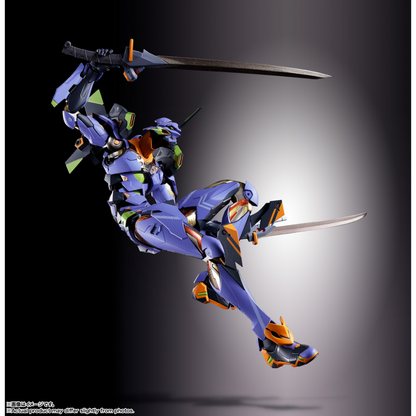 METAL BUILD EVANGELION - EVA-01 TEST TYPE 30th WITH THE SPEAR OF GAIUS - Good Toys